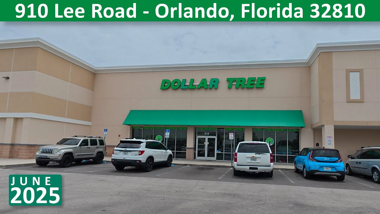 Dollar Tree в Орландо, Флорида, по адресу 910 Lee Road — Dollar Tree 7226 в торговом центре Lee Road