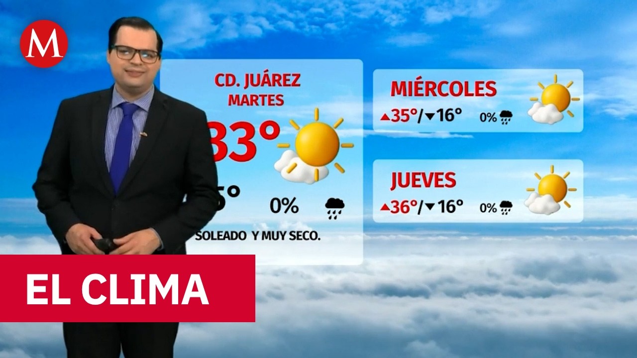 Clima de hoy martes 24 de marzo de 2026 | Pron&oacute;stico con Nelson Valdez