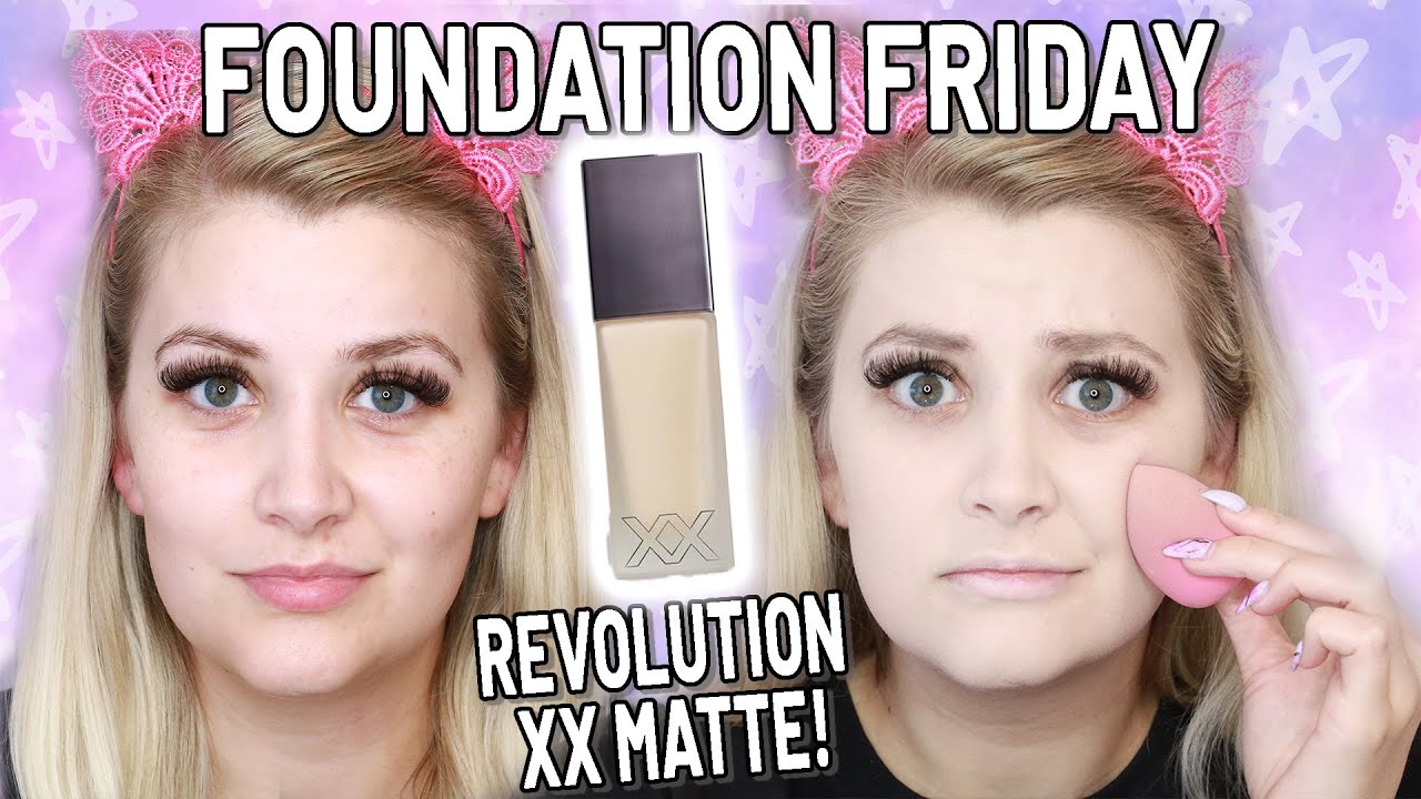 I LOOK LIKE A GHOST!! REVOLUTION XX LIQUID SKIN FAUXXDATION REVIEW, DEMO + WEAR TEST