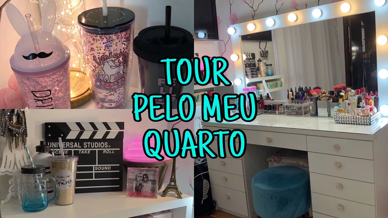 TOUR PELO MEU QUARTO ❤️