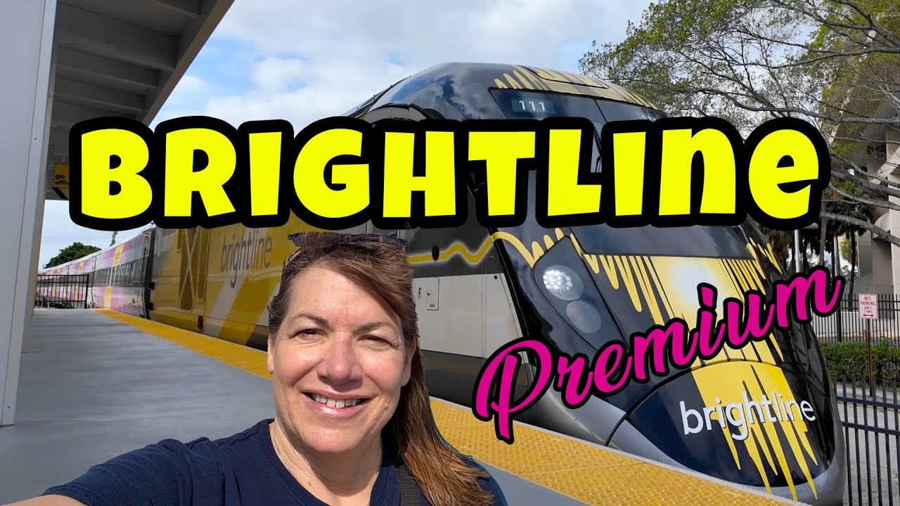 Brightline train experience in Premium class