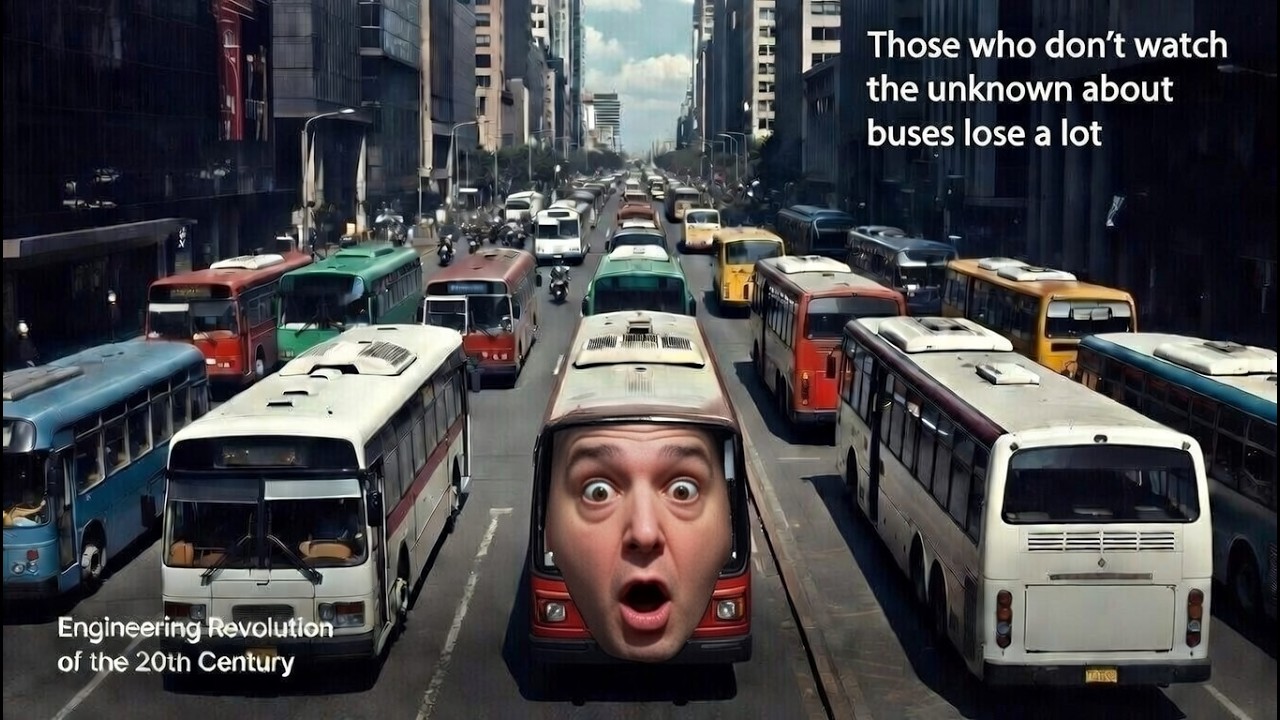 Why Are Bus Engines ALWAYS at the Back? (The Hidden Engineering Secret)