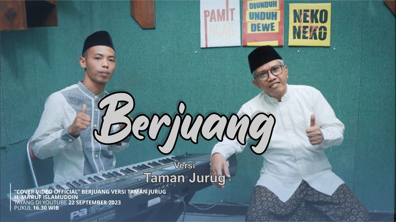 BERJUANG Versi TAMAN JURUG By Cover H. Ma'ruf Islamuddin | Rebana Walisongo Sragen