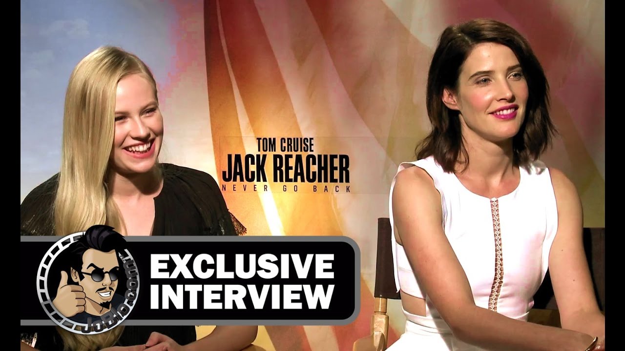 Cobie Smulders & Danika Yarosh Interview - JACK REACHER: NEVER GO BACK (Exclusive) JoBlo.com