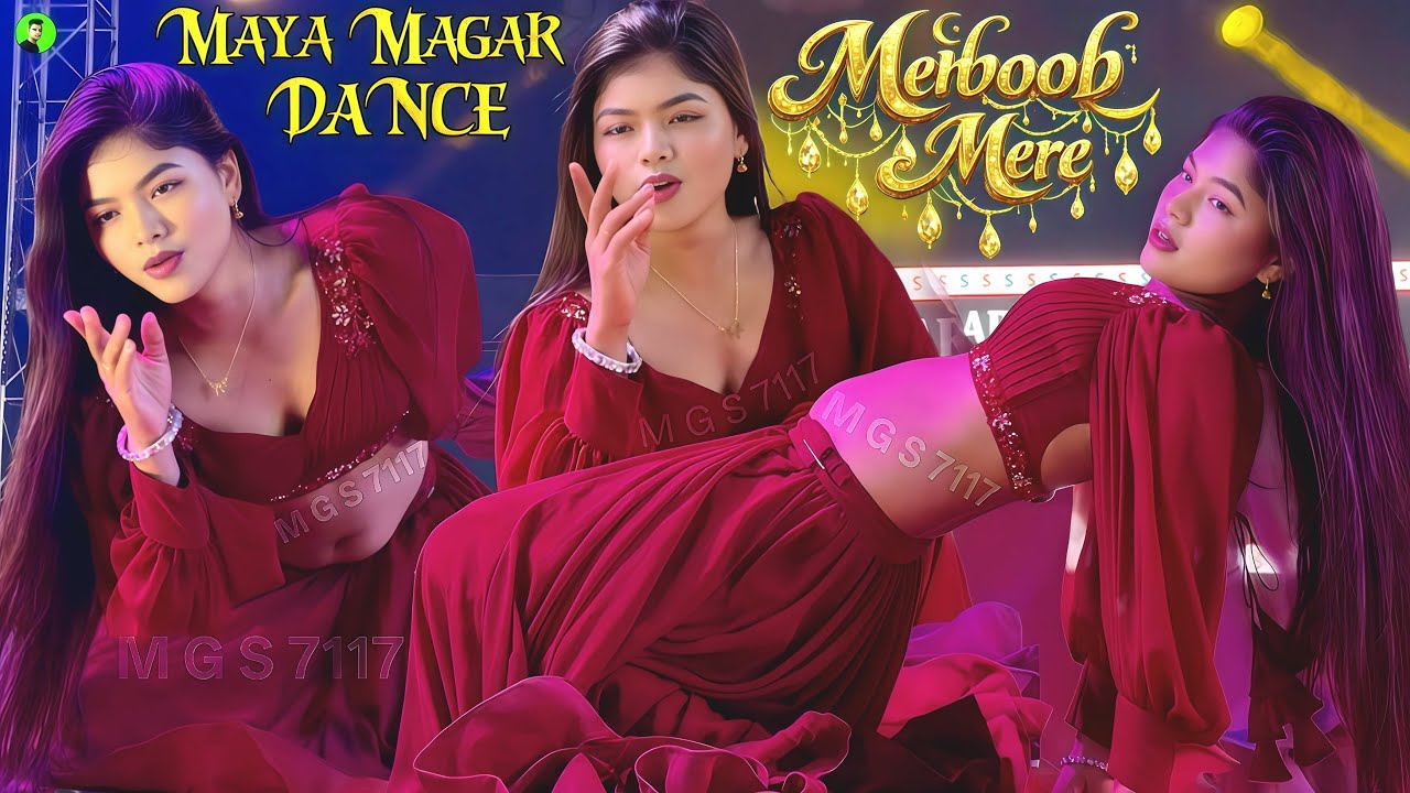 Mehboob Mere - Teri Aankhon Se Mujhe Peene De💕Maya Magar 💕Viral Hindi Song #viral #dance #mayamagar 