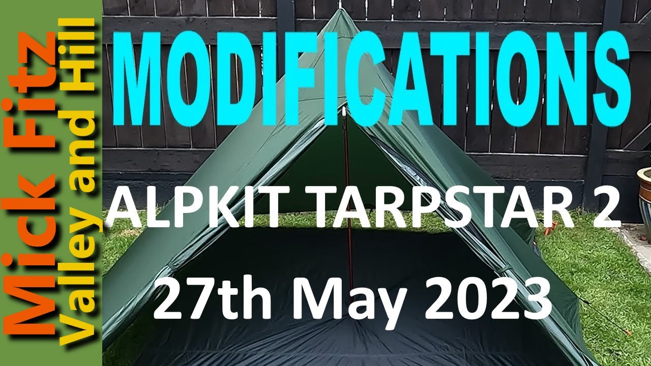 Alpkit Tarpstar 2 Modifications