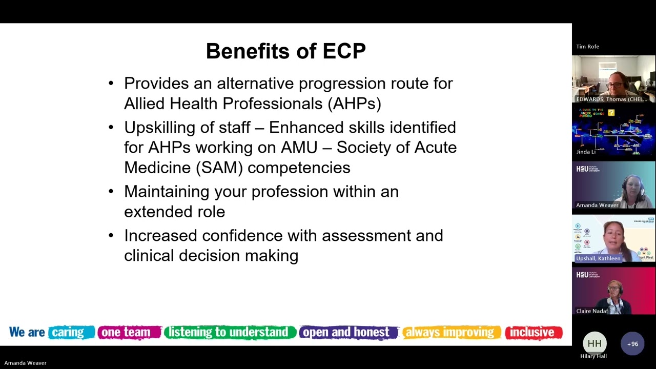 Enhanced Clinical Practice Symposium for Allied Health: Part 4 - Kat Upshall