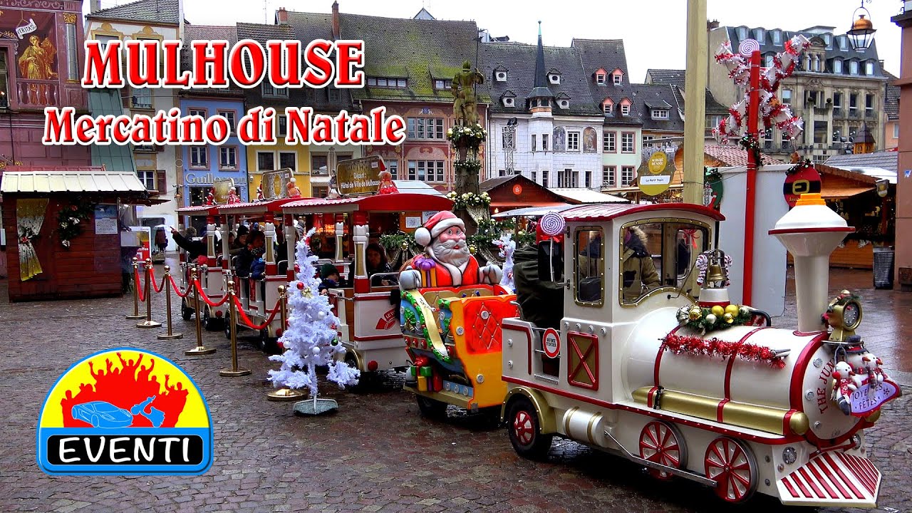 MULHOUSE (Francia): Mercatino di Natale - di Sergio Colombini (Video 4K)