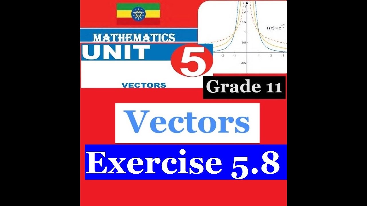 Mathematics Grade 11 Unit 5 Exercise 5.8(Vector product)@mathT_21