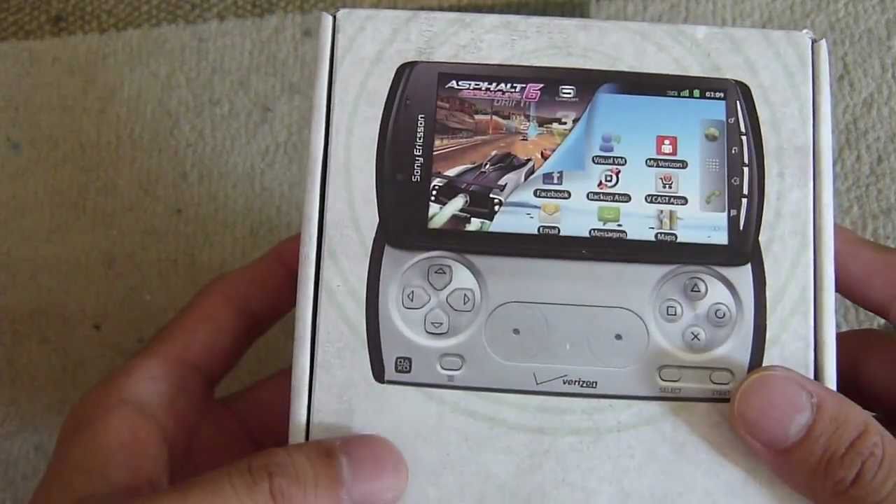 Sony Ericsson Xperia PLAY for Verizon Unboxing