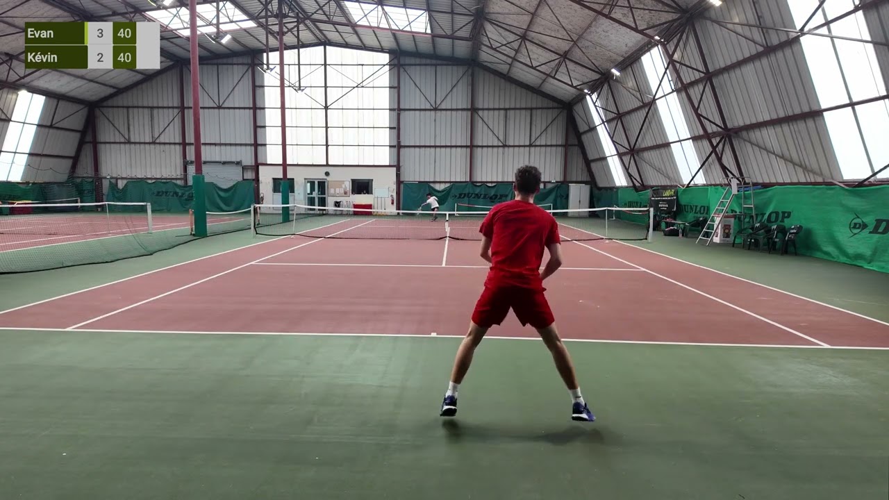 Evan (15/1) prend sa revanche ?? - 4k60 fps court level view