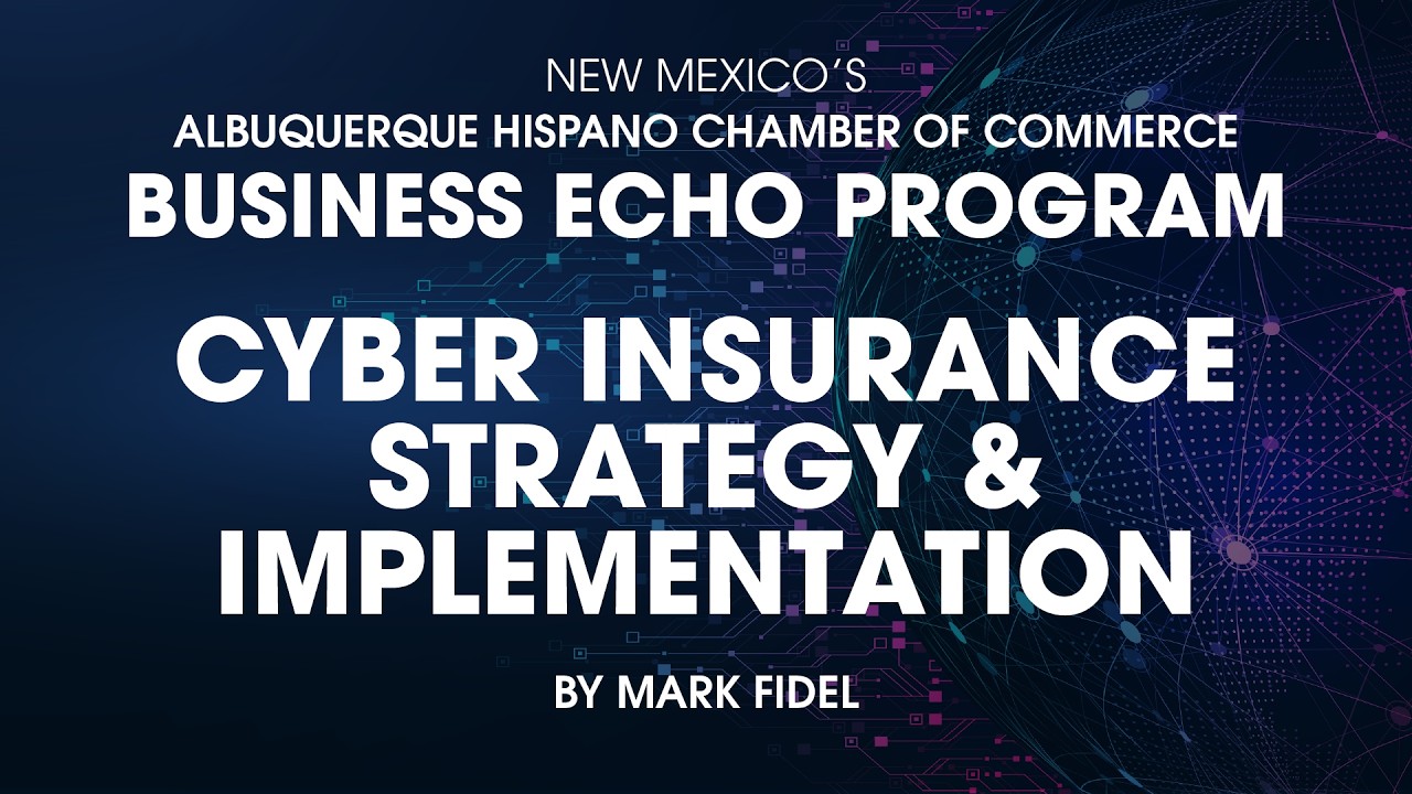 Project ECHO - Curriculum 6 - Cyber Insurance Strategy & Implementation