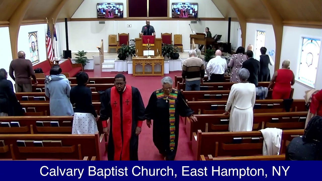 Calvary Baptist Church Sunday Morning Worship Service  w/ Pastor Trevon C. Fergerson