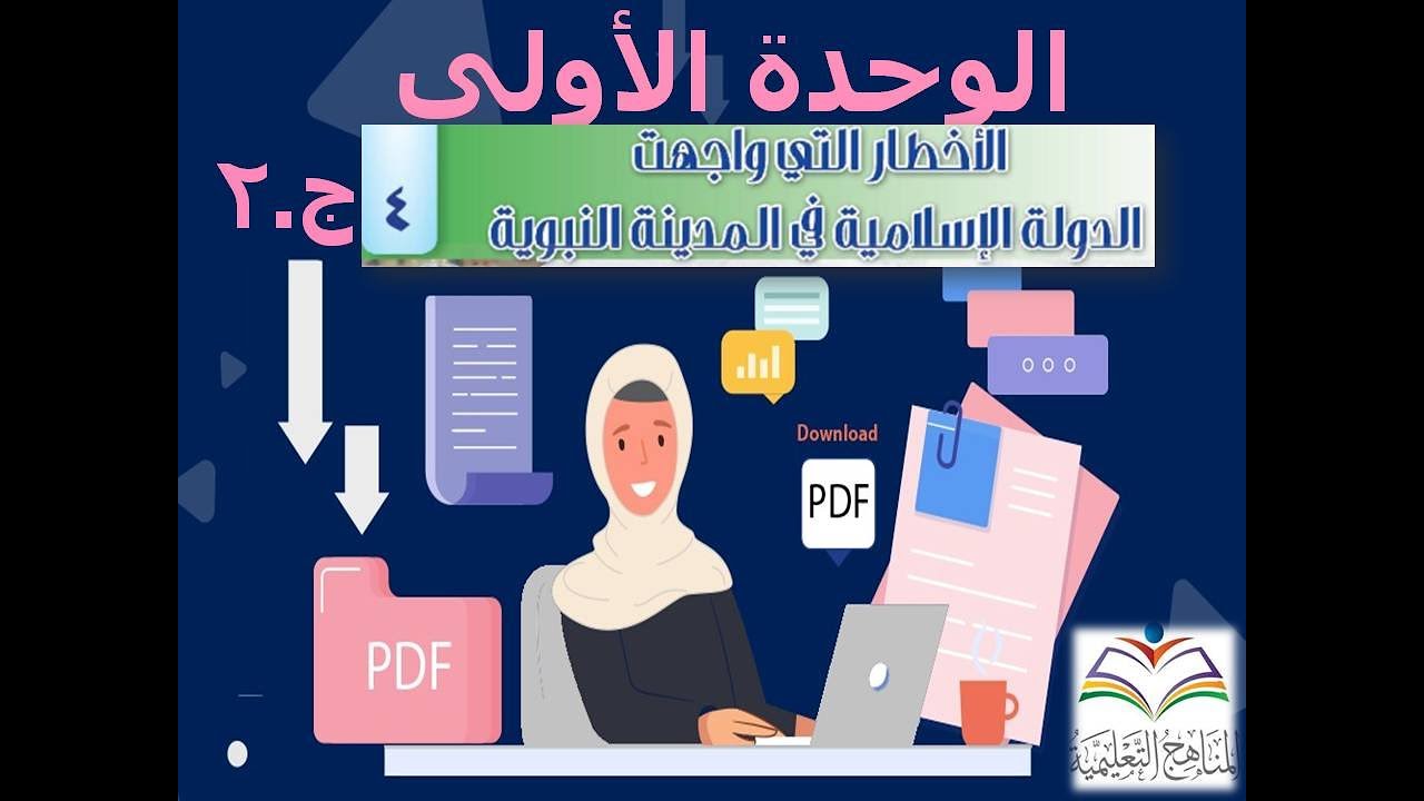 الوحدة الاولي الدرس الرابع الأخطار التى واجهت الدولة الاسلامية_ الجزء الثاني  الاخطار الخارجية