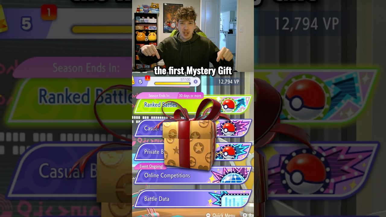 NEW Mystery Gift on Pok&eacute;mon Champions!