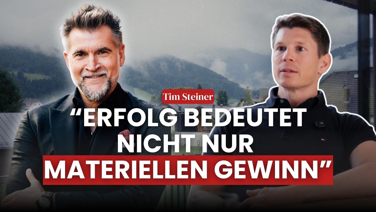 Balance zwischen Unternehmertum, Familie & Sport - Tim Steiner im Interview