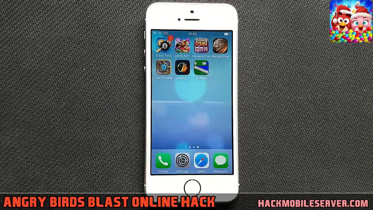 ANGRY BIRDS BLAST   unlimited GOLD