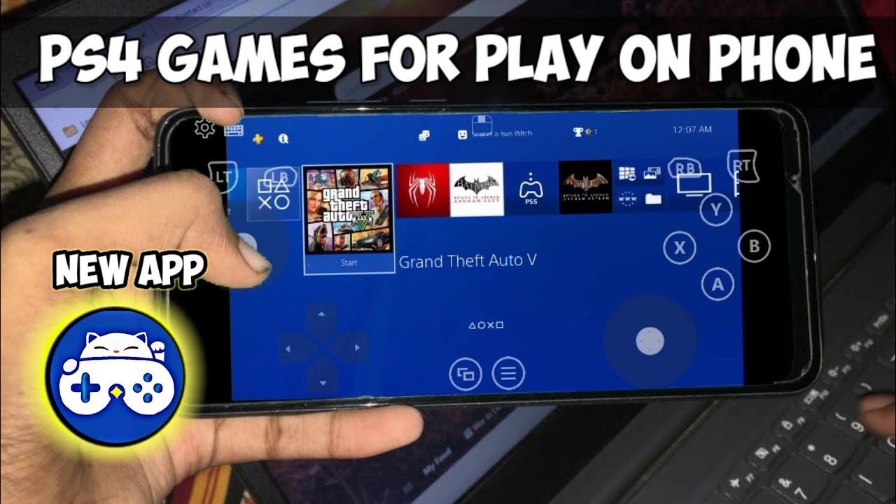 🔥PS4 GAMES FOR PLAY ON PHONE | GAME CC APP | GTA 5 GAMEPLAY