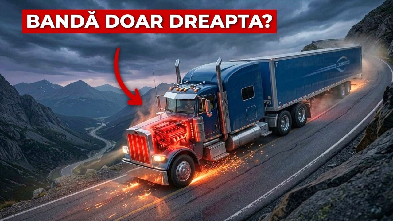 De ce folosesc camioanele frâna de motor? (Jake Brake explicat)