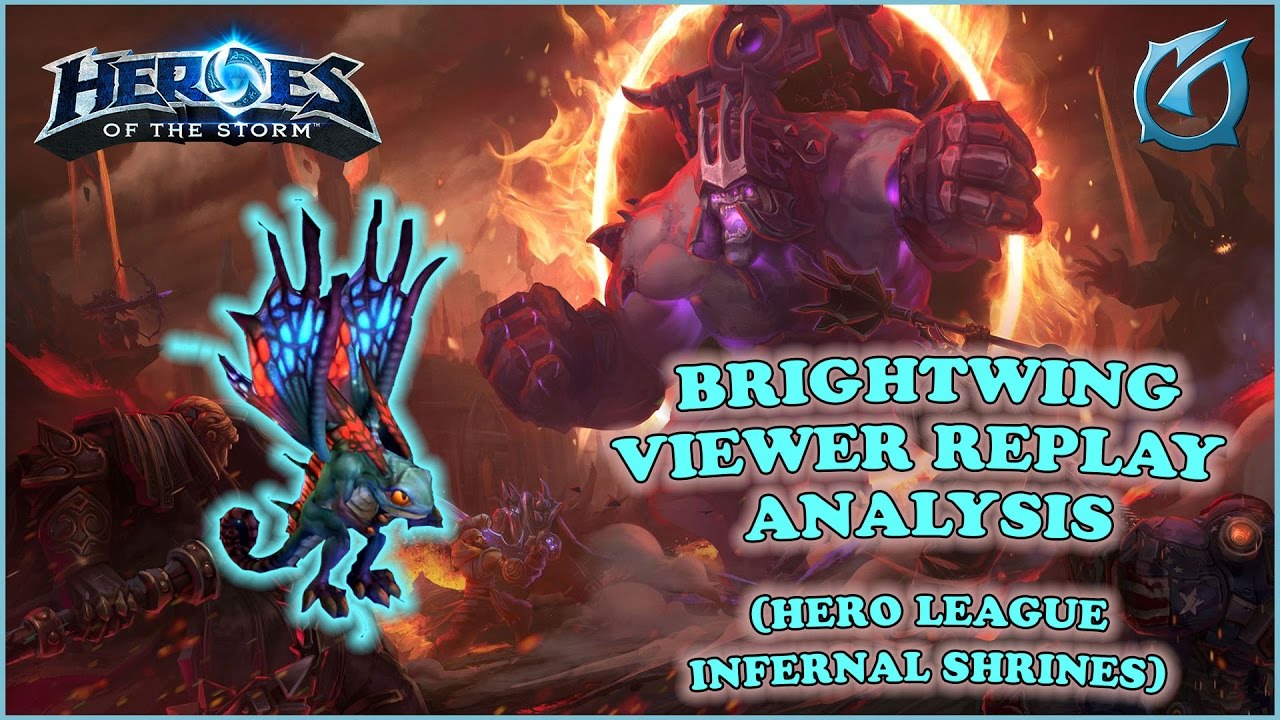 Grubby | Heroes of the Storm | Brightwing - Viewer Replay Analysis - Infernal Shrines