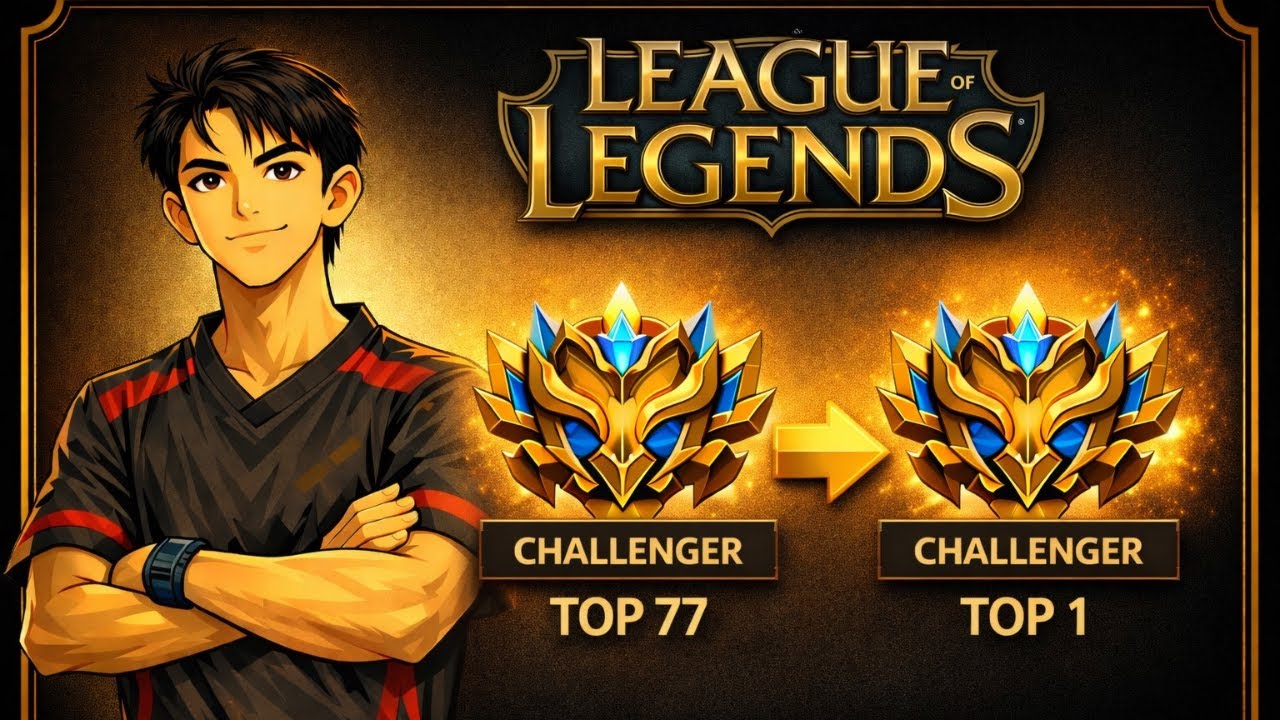 Rumo ao top 1 - KR SoloQ 1621LP