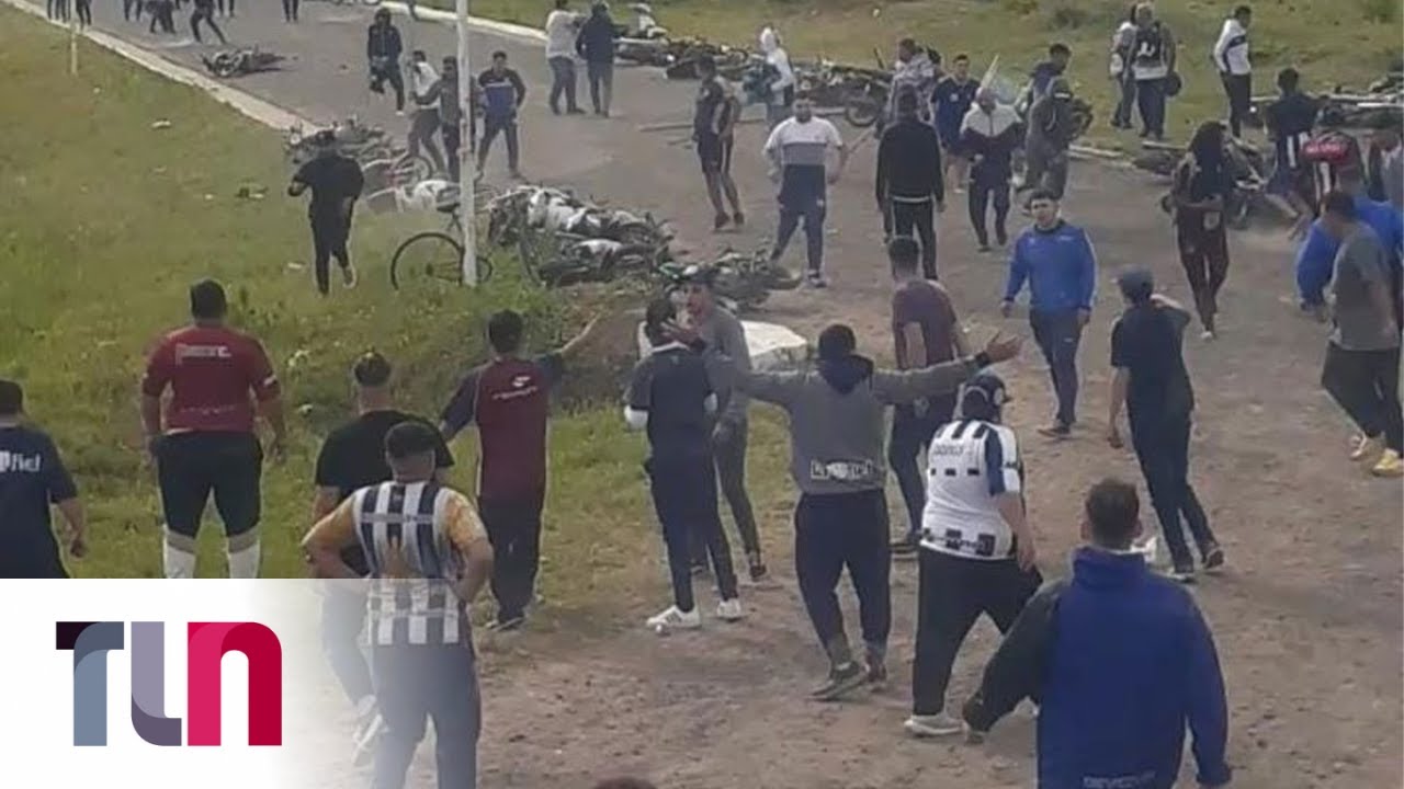 La barrabrava de Talleres levantó un piquete sobre la ruta a los tiros