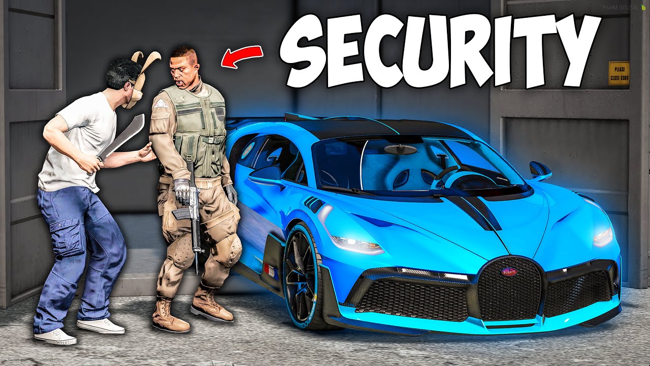 Stealing the Ultra Rare Bugatti from Armed Security sa GTA 5