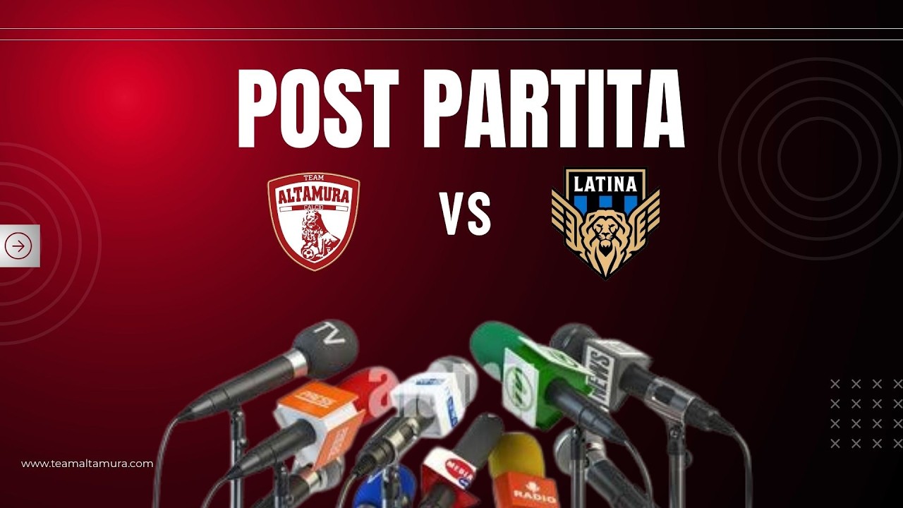 Sala Stampa - TEAM ALTAMURA vs LATINA (1-0)