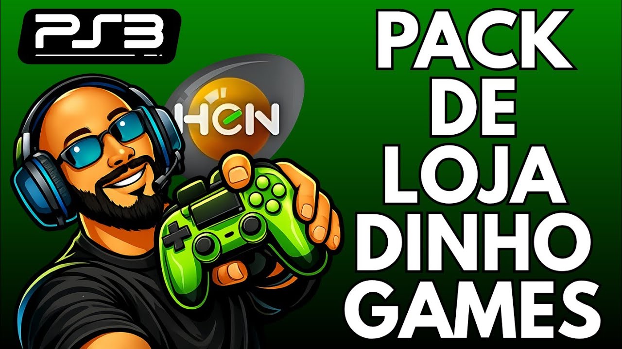 PACK DE LOJAS DINHO GAMES