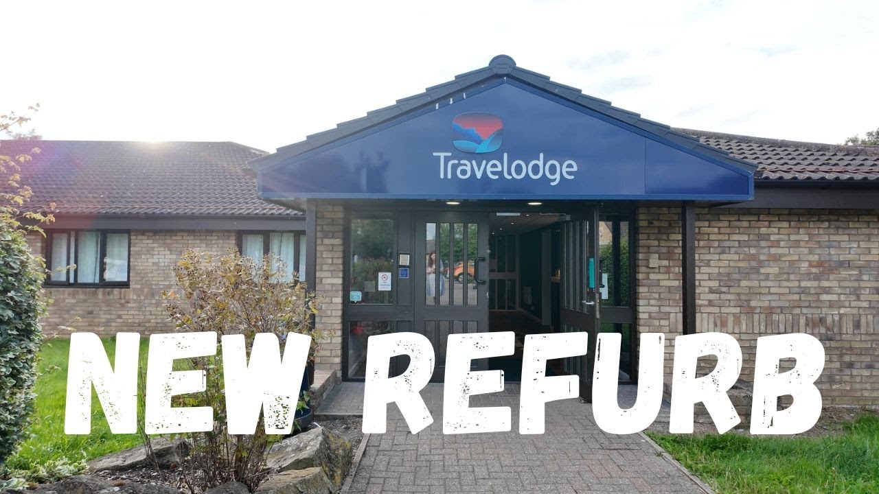I stay in a newly refurbished Travelodge.