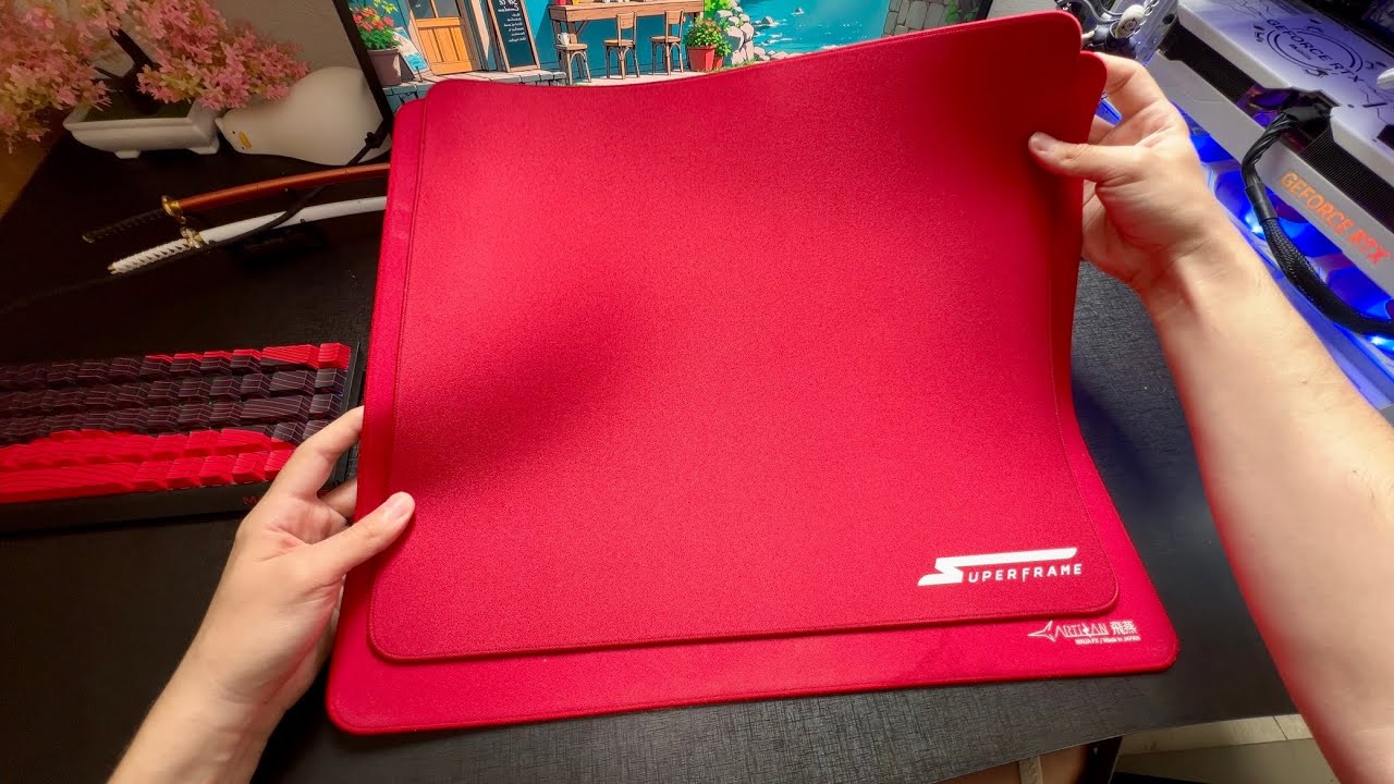 Primeiro Mousepad Artisan Brasileiro e Muito mais Barato - Superframe pro player