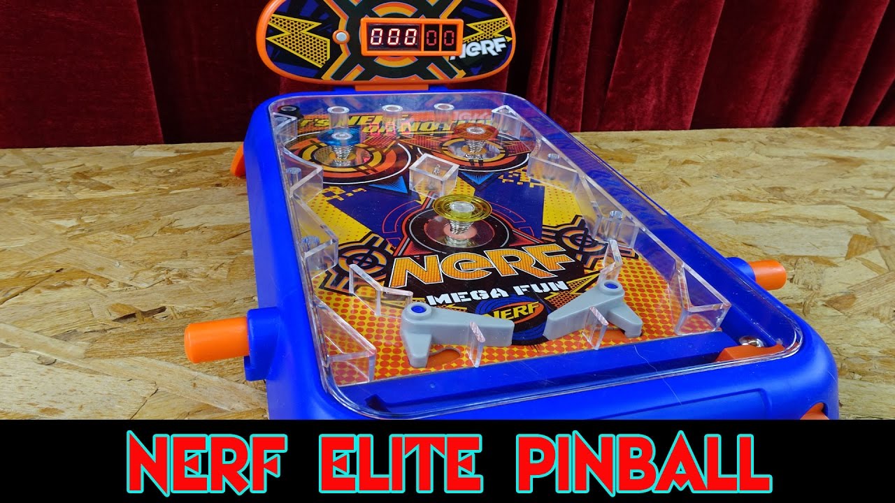 NERF N-STRIKE ELITE SUPER PINBALL / FLIPPER