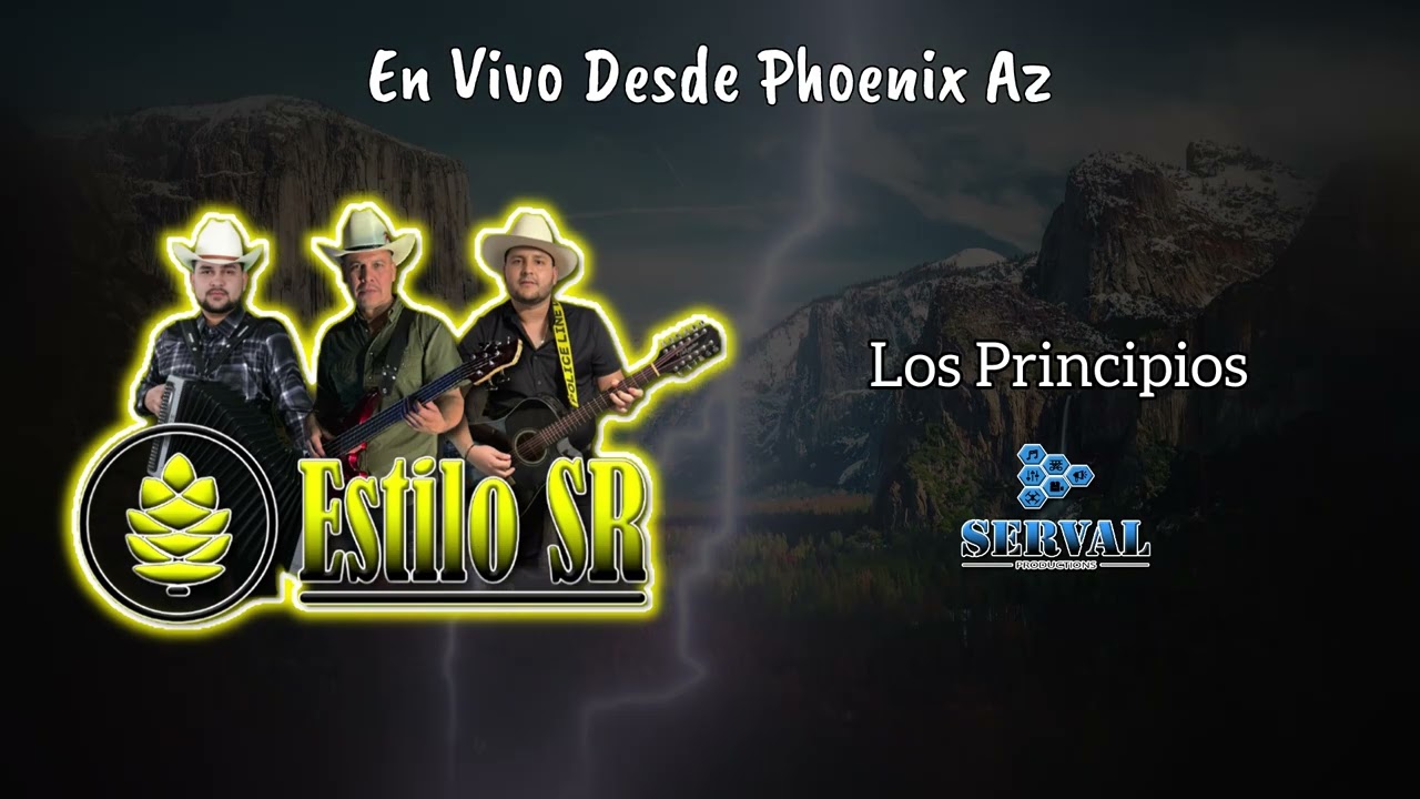 Los Principios - Estilo SR | En Vivo