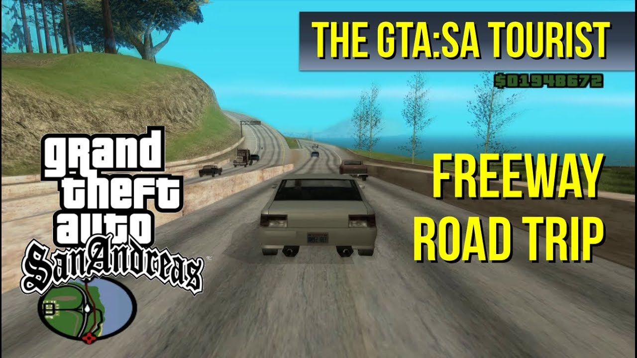 The GTA:SA Tourist: Freeway Road Trip (day)