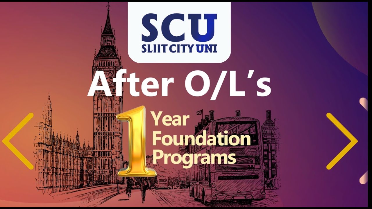 1 Year SCU Foundation Programs after O/L's