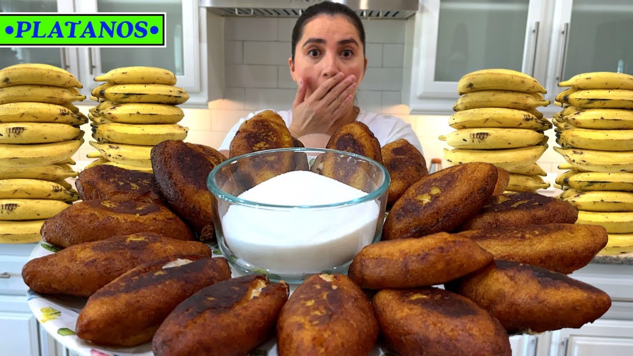 Como hacer EMPANADAS de platano