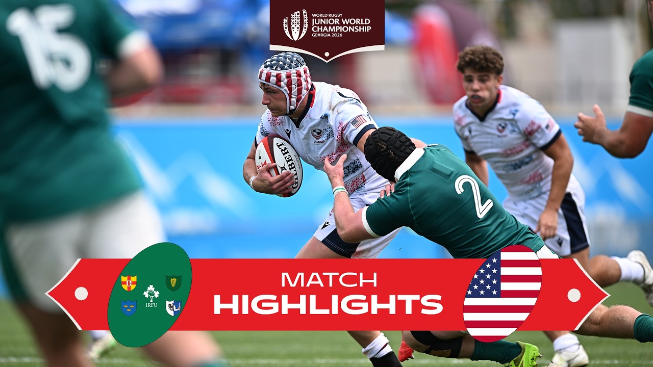 Ireland bring the POWER | Ireland v USA | Junior World Championships 2026 | Match Highlights