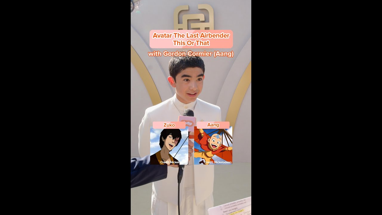 Gordon Cormier Plays This Or That: Avatar The Last Airbender Characters #thisorthat