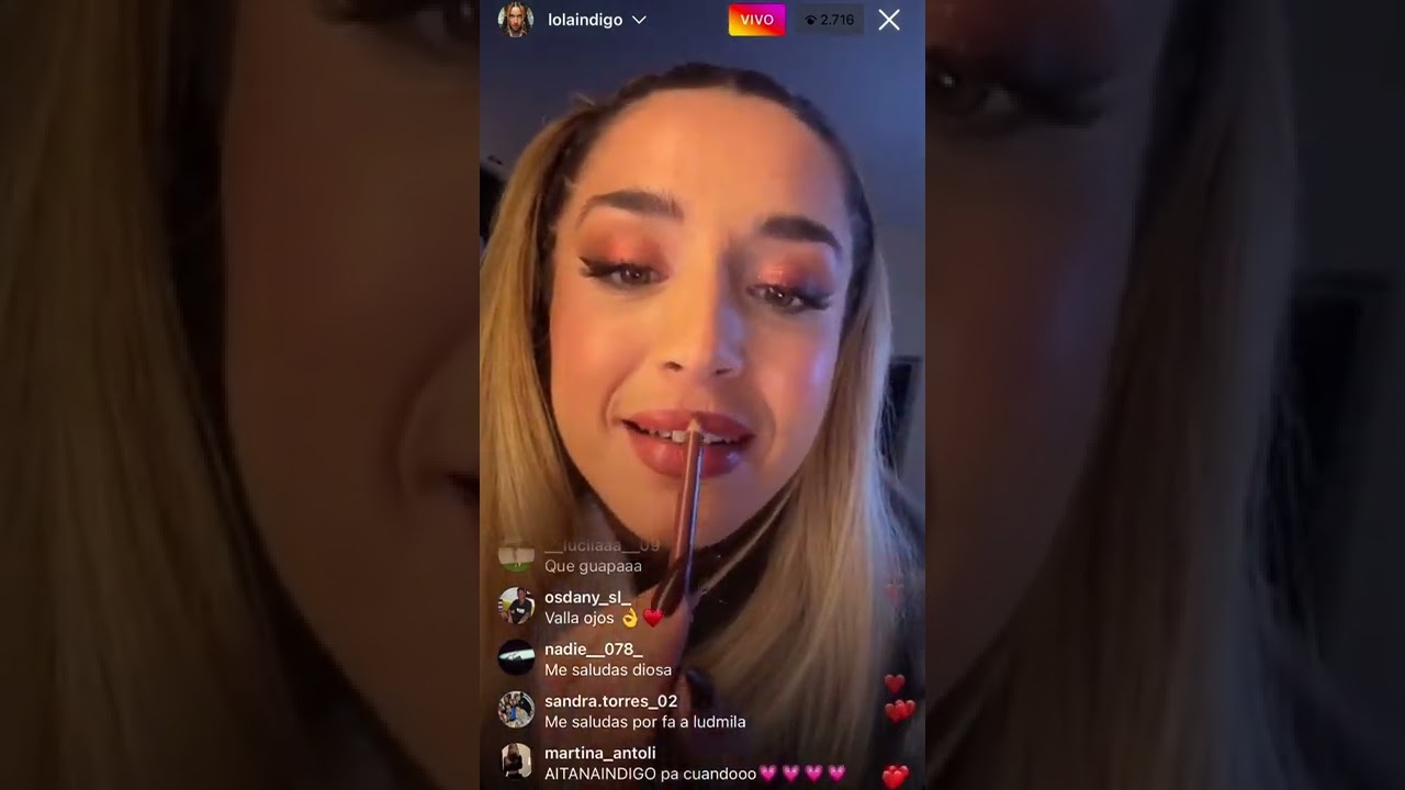 Lola Indigo | Live Instagram desde Ceuta 13 de julio