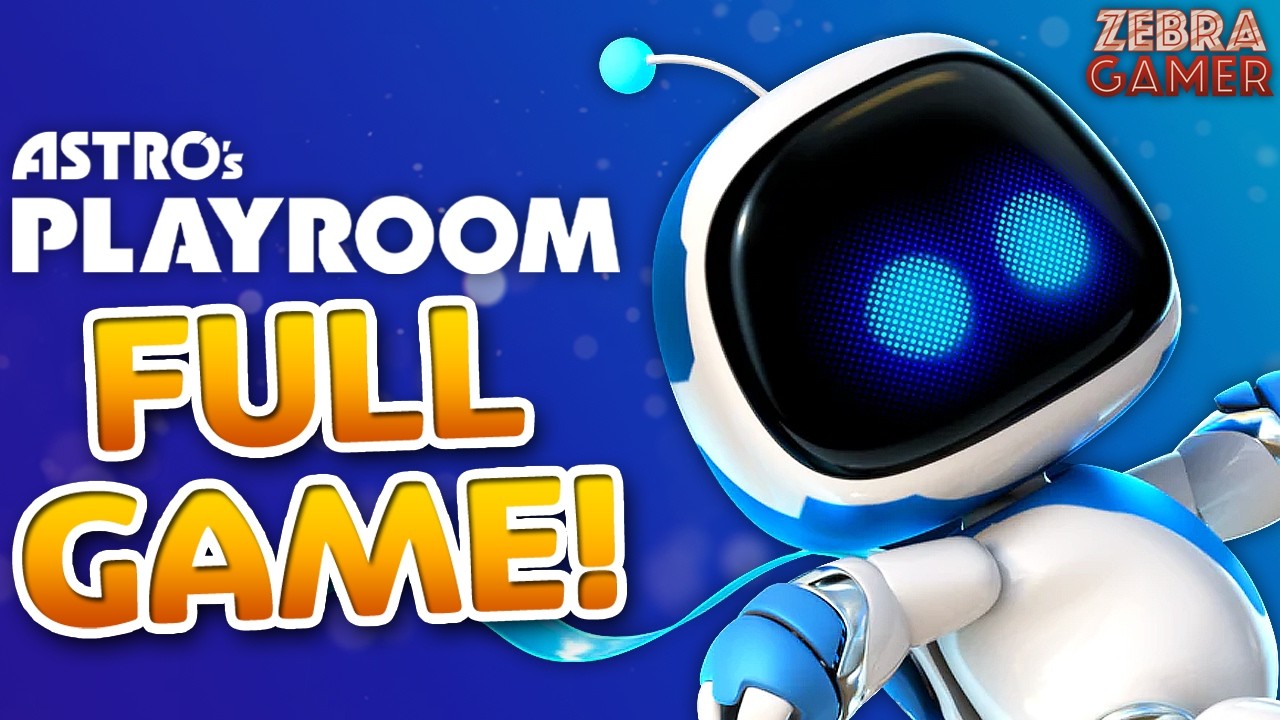 Astro's Playroom Full Game Walkthrough!