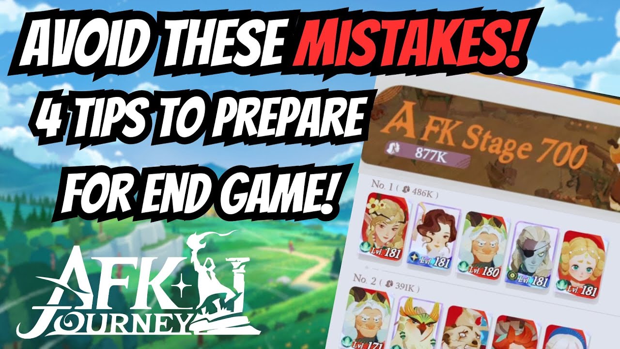 AFK Journey: Preparing For End Game Tips!