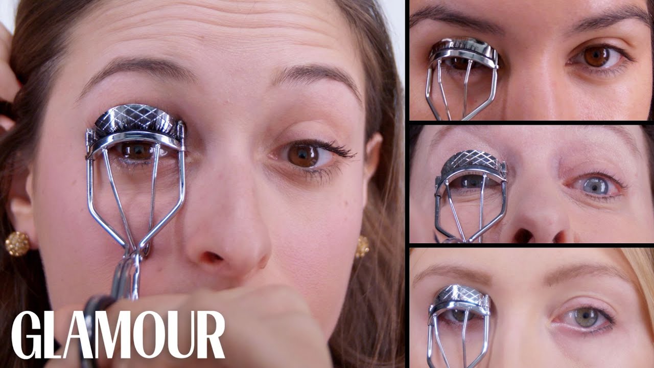 50 Women Try Applying False Lashes | Glamour