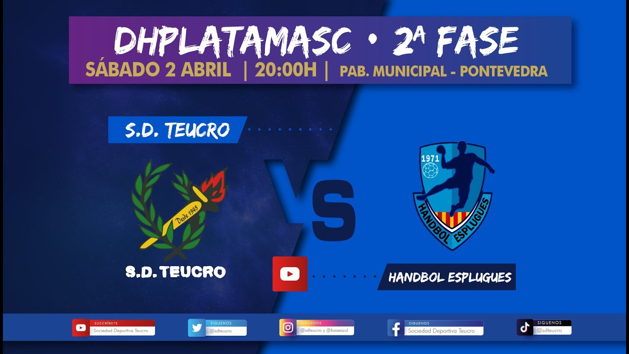 DHPlatamasc | SD TEUCRO - FINESTRELLES SC HANDBOL ESPLUGUES