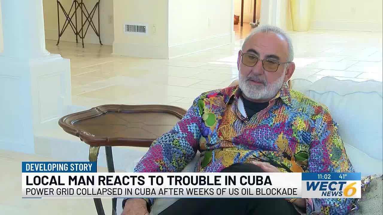 Обрушение электросети на Кубе: житель Уилмингтона с семьей на острове не теряет надежды на смену ...
