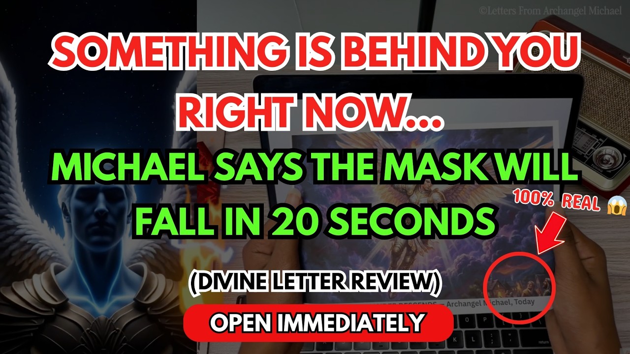 🚨 SOMETHING IS BEHIND YOU RIGHT NOW… MICHAEL SAYS THE MASK WILL FALL IN 20 SECONDS