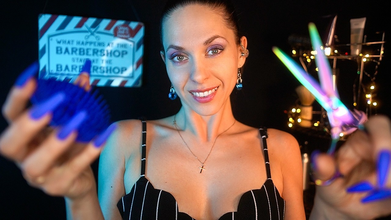 ASMR 3 hours Realistic Barbershop Roleplay 💈 Haircut, Shave & Scalp Massage (Tingly)