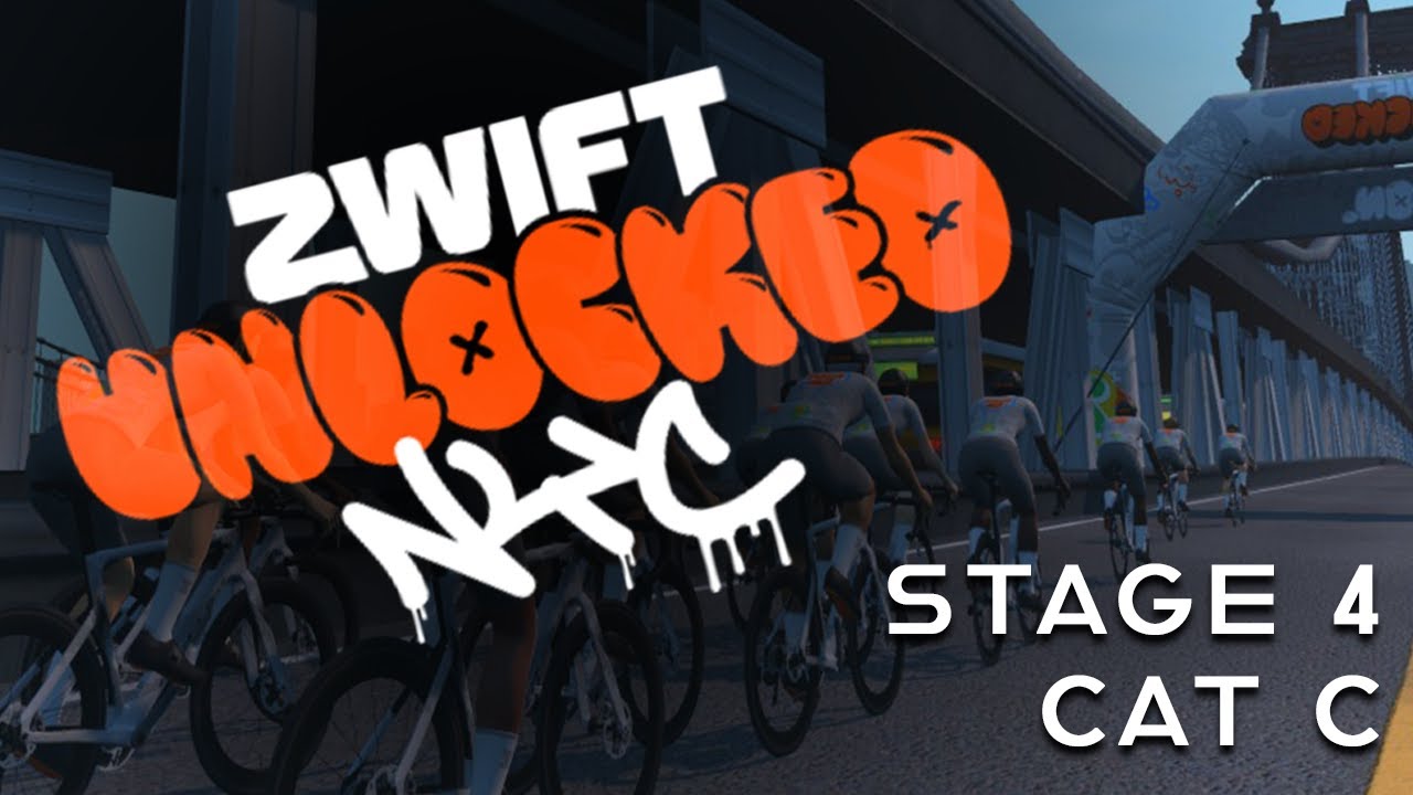 ZWIFT UNLOCKED | Stage 4 | Cat C | 3.4 w/kg