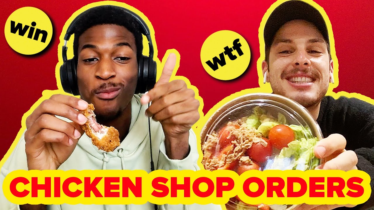 Students Try Other Students' Chicken Shop Orders