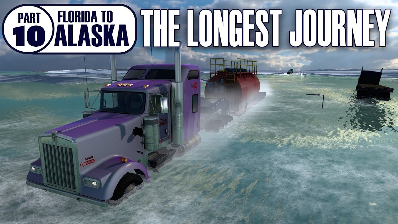 ATS | Fairbanks to Prudhoe Bay | Alaska North to the Future | American Truck Simulator Big World 31