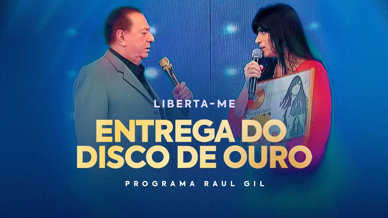 Fernanda Brum - Entrega do Disco de Ouro do CD Liberta-me | Raul Gil